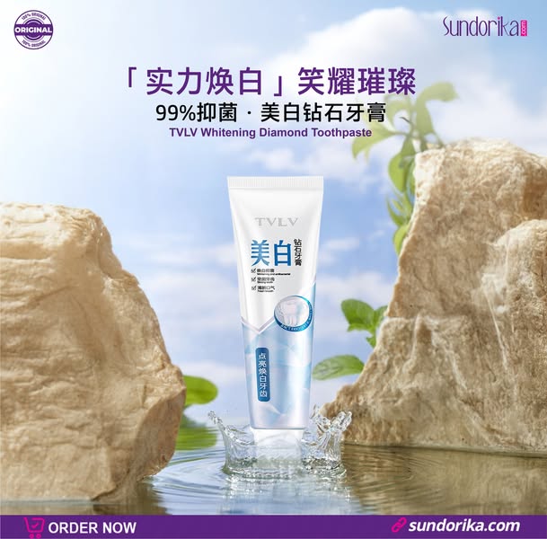 TVLV Whitening Diamond Toothpaste