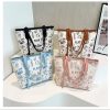 Large Capacity Cute Cartoon Print Armpit Tote Bag – Fun & Functional