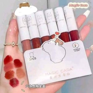 Magic Casa Matte Lipstick Set – Long-Lasting Velvet Finish Lipsticks for Everyday Glam