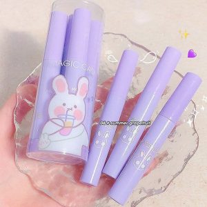 MAGIC CASA 6pcs/set Water-Glossy Mirror & Matte Velvet Lip Gloss – Long-Lasting Liquid Lipstick Set