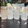 Viral Daisy Water Bottle – 500ml Matte Finish | Stylish & Leak-Proof