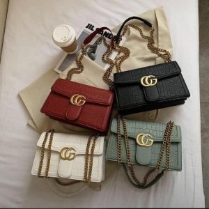 New Luxury Gucci-Inspired Shoulder Bag – Premium Leather Crossbody for Women