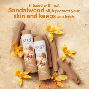 2 pcs Indian Ponds Sandal Talc Powder (18 gm)