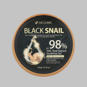 3w Clinic Black Snail Natural Soothing Gel 98% 300g