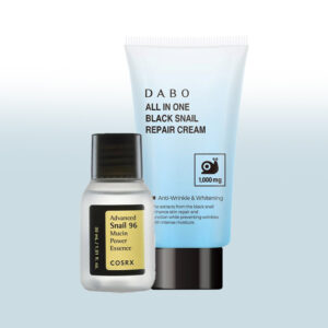 Mini Combo – Dabo Black Snail Cream & Cosrx Advanced Snail 96 Essence