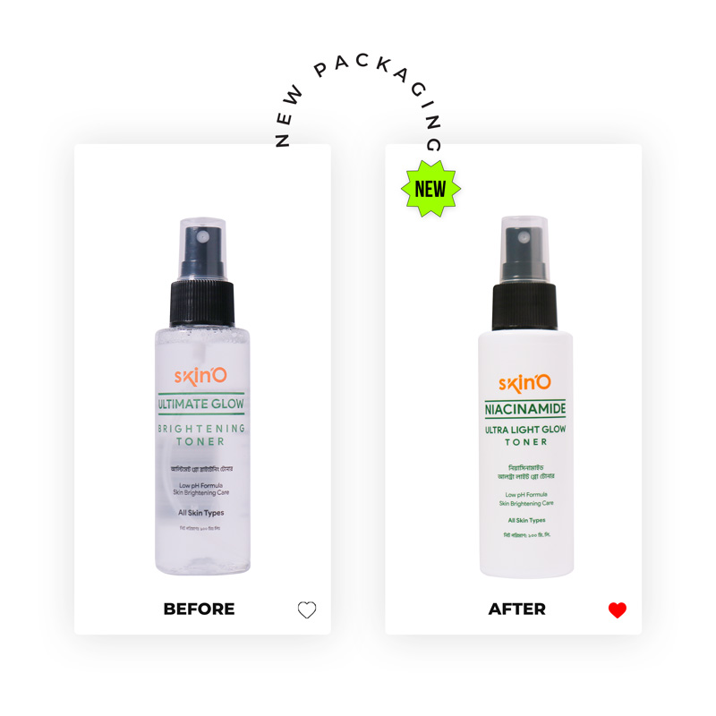 SkinO Niacinamide Ultra Light Glow Toner 100ml