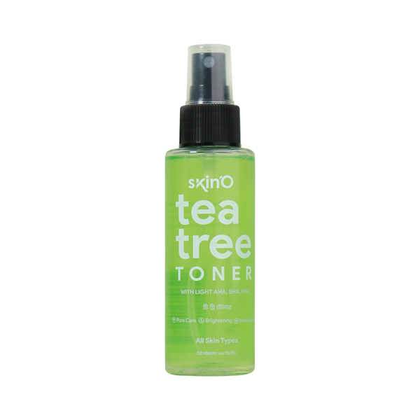 SkinO Tea Tree Toner With (Light AHA, BHA,PHA) 100ml