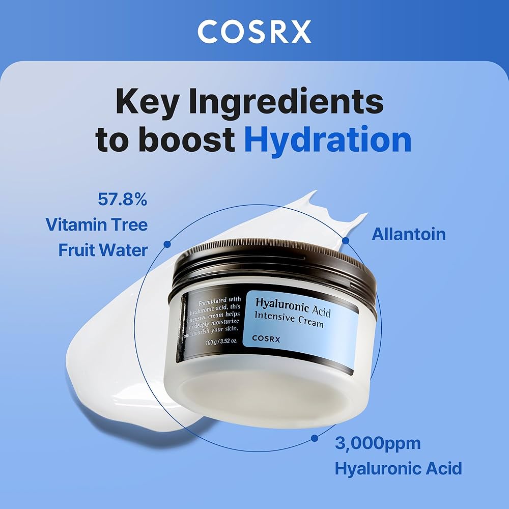 Cosrx Hyaluronic Acid Intensive Cream: Deep Hydration for Glowing Skin