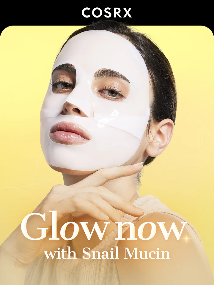 Cosrx Advanced Snail Mucin Glass Glow Hydrogel Mask_3Ea