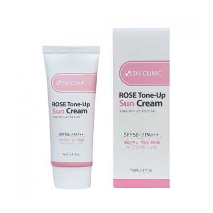 3w Clinic Rose Tone-Up Sun Cream SPF 50+ PA+++ 70 ml