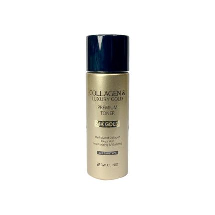 3w clinic collagen & luxury gold premium toner 30ml