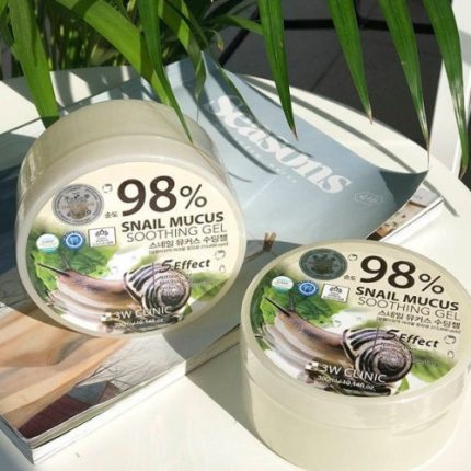 3w Clinic 98% Snail Mucus Soothing Gel 300 ml