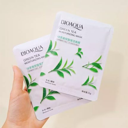 BIOAQUA Green Tea face Mask, Natural Facial Mask- 25g