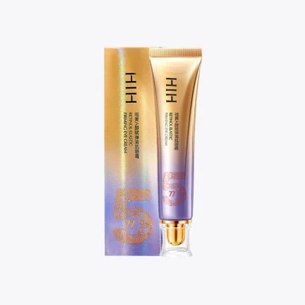 HIH brand Hot selling Private Label Vegan Retinol Eyes Cream Remove Dark Circles Bag Wrinkle Removal Anti Aging under Eye Cream