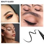 BEAUTY GLAZED Waterproof Silkworm Kajal Eyeliner – Black - Image 2