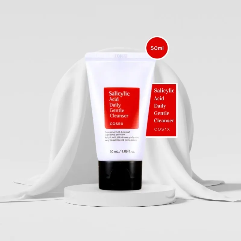 c15148e24573b4a6a3c4457085200548.jpg_2200x2200q80.jpg_.webp COSRX Salicylic Acid Daily Gentle Cleanser 50ml - Image 1