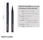 BEAUTY GLAZED Waterproof Silkworm Kajal Eyeliner – Black - Image 4
