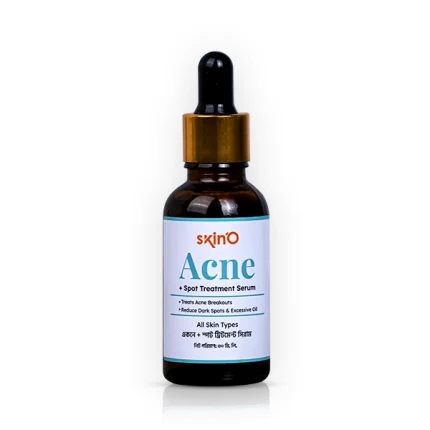 skin'O Acne + Spot Treatment Serum 30ml – Oil Control & Dark Spot Care for Clear Skin